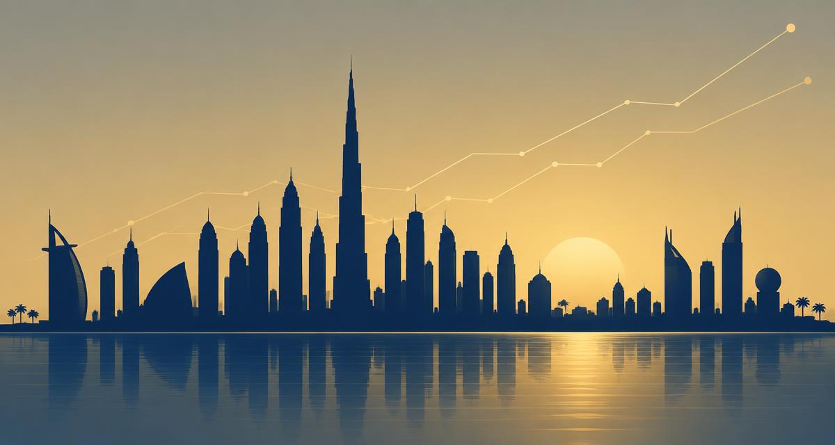 Gulf skyline and sovereign infrastructure representing public-sector risk analytics